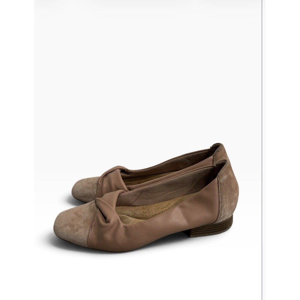 Clarks Women's Size 9.5 Shoes Pink Comfort Ballet Flats Loafers